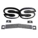 1968-1969 Chevy Nova GRILLE EMBLEM, 'SS'.