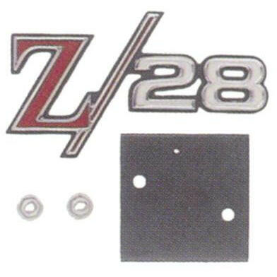 1969 Chevy Camaro GRILLE EMBLEM, 'Z-28'.