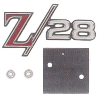 1969 Chevy Camaro GRILLE EMBLEM, 'Z-28' - Classic 2 Current Fabrication