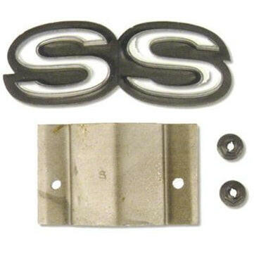 1969 Chevy Camaro GRILLE EMBLEM, 'SS'.