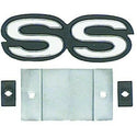 1969 Chevy Camaro GRILLE EMBLEM, 'SS', FOR RS/SS MODELS.