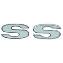 1967 Chevy Camaro FENDER EMBLEM, 'SS', 2 REQUIRED - Classic 2 Current Fabrication