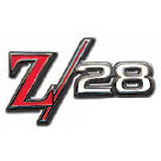 1968 Chevy Camaro FENDER EMBLEM, 'Z-28', 2 REQUIRED - Classic 2 Current Fabrication