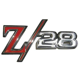 1969 Chevy Camaro FENDER EMBLEM, 'Z-28', 2 REQUIRED - Classic 2 Current Fabrication
