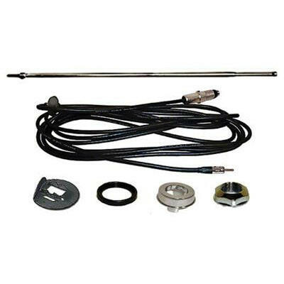 1967-1968 Pontiac Firebird QUARTER ANTENNA ASSEMBLY FOR w/AM/FM RADIO.