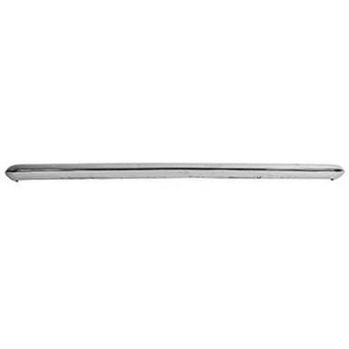 1967-1968 Chevy Camaro BUMPER FACE BAR REAR, CHROME, w/o CENTER BRACKET.