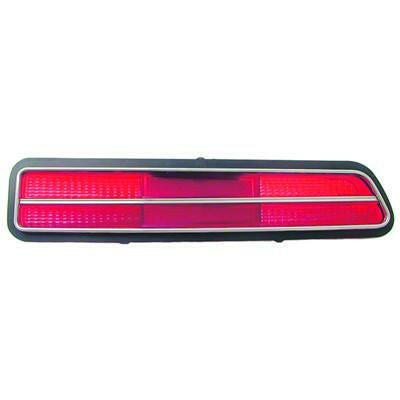 1969 Chevy Camaro PASSENGER SIDE TAIL LIGHT LENS FOR RS MODELS.