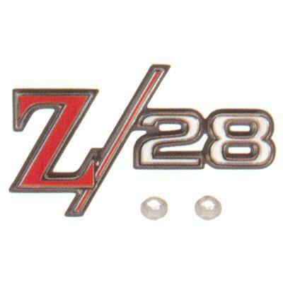 1969 Chevy Camaro TAIL PANEL EMBLEM 'Z28'.