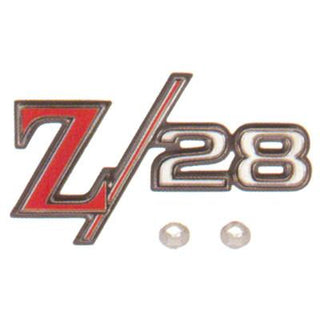 1969 Chevy Camaro TAIL PANEL EMBLEM 'Z28' - Classic 2 Current Fabrication