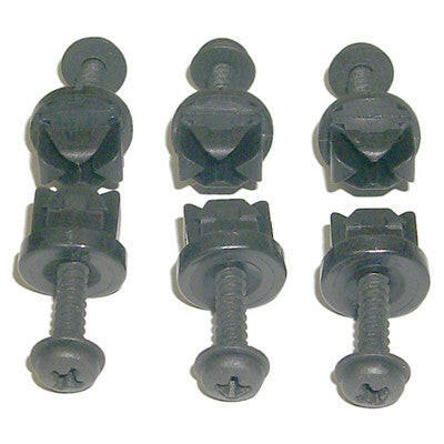 1970-1973 Chevy Camaro GRILLE HARDWARE KIT, 12 PIECES, FOR ALL EXCEPT RS.