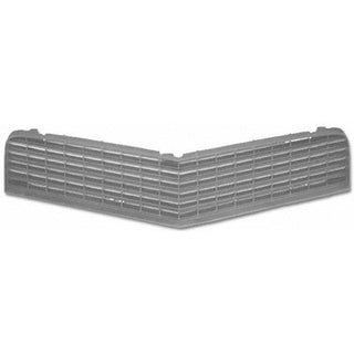 1980-1981 Chevy Camaro FRONT UPPER GRILLE, SILVER, STANDARD MODELS - Classic 2 Current Fabrication
