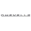 1967 Chevy Chevelle HOOD EMBLEM, 'CHEVELLE'.