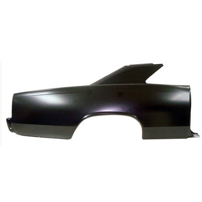 1966-1967 Chevy Chevelle QUARTER PANEL RH 2DR HARDTOP OE- w/FULL SAIL PANEL - Classic 2 Current Fabrication