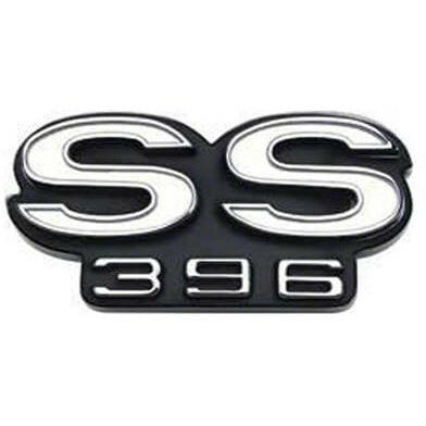 1968 Chevy El Camino GRILLE EMBLEM, SS-396.