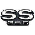1968 Chevy El Camino GRILLE EMBLEM, SS-396.