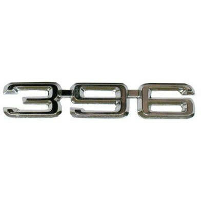 1969-1970 Chevy El Camino FENDER EMBLEMS, 396, PAIR.