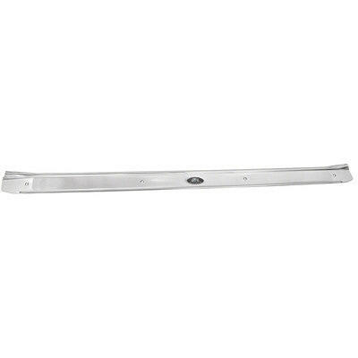 1971-1972 GMC Sprint DRIVER SIDE DOOR SILL PLATE w/FISHER EMBLEM FOR 2dr VEHICLES.