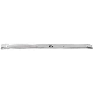 1968-1969 Buick Special PASSENGER SIDE DOOR SILL PLATE w/FISHER EMBLEM FOR 2dr - Classic 2 Current Fabrication