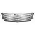 1972 Chevy Malibu GRILLE, SS/HVY, w/UPPER/ LOWER GRILLE MOLDING ATTACHED.