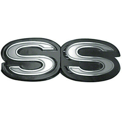 1970 Chevy El Camino GRILLE EMBLEM, 'SS'.
