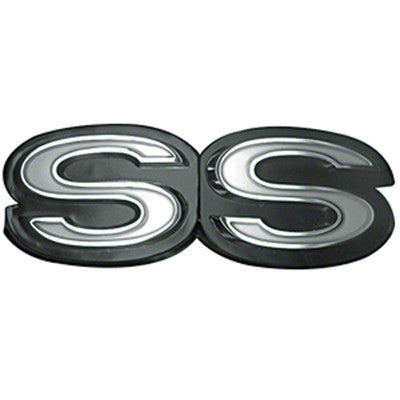 1970 Chevy El Camino GRILLE EMBLEM, 'SS' - Classic 2 Current Fabrication
