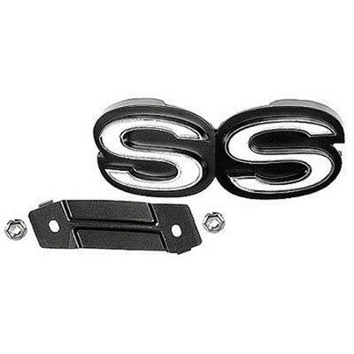 1971 Chevy El Camino GRILLE EMBLEM, 'SS'.