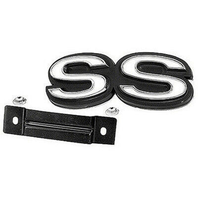 1972 Chevy El Camino GRILLE EMBLEM, 'SS'.
