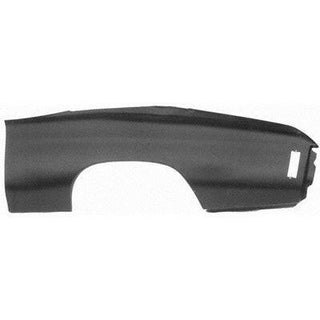 1970-1972 Chevy Malibu QUARTER PANEL SKIN LH 27in HIGH X 77in LONG.