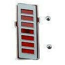 1970-1972 Chevy El Camino PASSENGER SIDE REAR MARKER LIGHT ASSEMBLY.