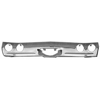 1971-1972 Chevy Chevelle BUMPER FACE BAR REAR CHROME - Classic 2 Current Fabrication