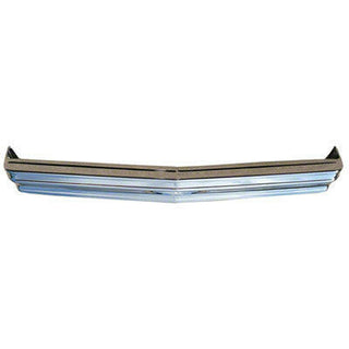 1978-1983 Chevy Malibu BUMPER FACE BAR FRT CHROME WITHOUT PAD HOLES.