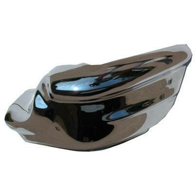 1957 Chevy 150 DRIVER SIDE FRONT BUMPER END, -USA CHROME.