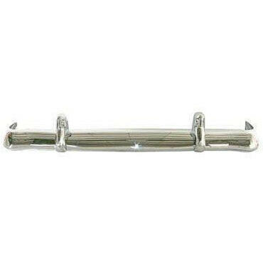 1955 Chevy 150 BUMPER FACE BAR REAR, CHROME, EXCEPT WAGON, 5-PIECES,.