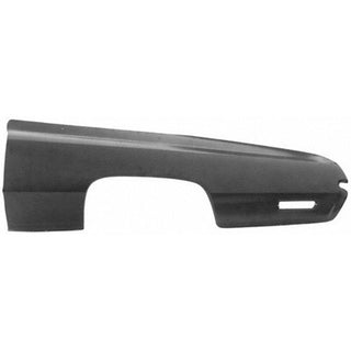 1974-1975 Chevy Biscayne DRIVER SIDE QUARTER PANEL SKIN, 32" X 94" LONG.