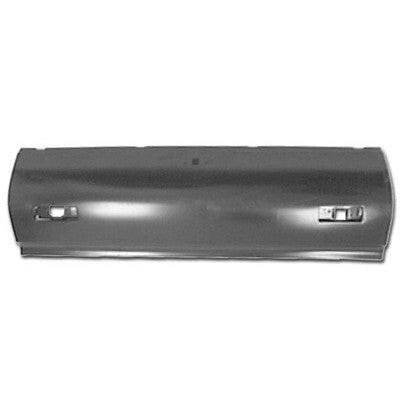 1969-1972 Chevy El Camino OUTER TAILGATE SKIN, CAN FIT 1971-72 IF THE EMBLEM HOLES ARE.
