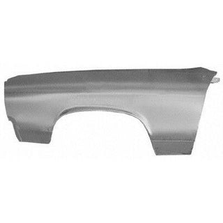 1971-1972 Chevy Malibu DRIVER SIDE FRONT FENDER FOR WAGON & EL CAMINO.