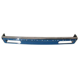 1978-1983 Chevy Malibu BUMPER FACE BAR REAR, WITH IMPACT STRIP HOLES.