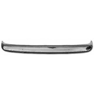 1955-1959 GMC Suburban CHROME FRONT BUMPER FACE BAR, ALSO FITS REAR OF SUBURBAN.