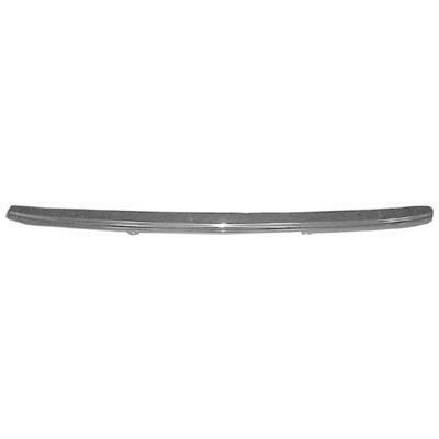 1958-1959 GMC Suburban BUMPER FILLER FRONT, 2ND SERIES, BLACK EDP.