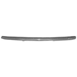 1958-1959 GMC Suburban BUMPER FILLER FRONT, 2ND SERIES, BLACK EDP.
