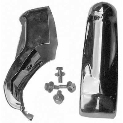 1960-1962 GMC Suburban BUMPER GUARD FRONT, PAIR.