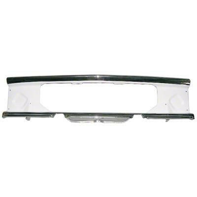 1964-1966 Chevy C/K Pickup GRILLE MOUNTING PANEL, CHROME/MILK WHITE.