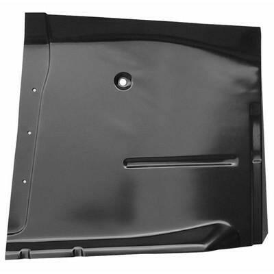 1963-1966 Chevy Suburban PASSENGER SIDE FRONT CAB FLOOR, 26in X 27-3/16in HIGH.