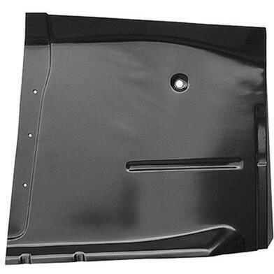 1960-1966 GMC Pickup PASSENGER SIDE CAB FLOOR BRACE, 49-3/16in LONG X 3-1/8in HIGH.