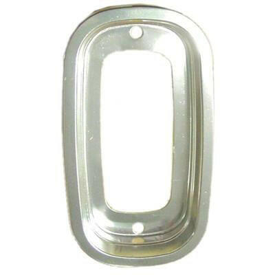 1960-1966 GMC Pickup DRIVER OR PASSENGER SIDE TAIL LIGHT BEZEL FOR FLEETSIDE , 2.