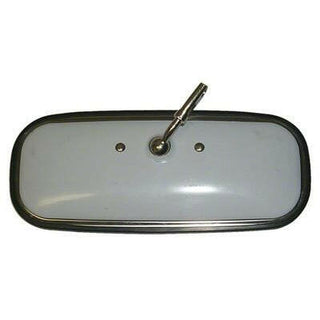 1960-1971 GMC Pickup STAINLESS STEEL INSIDE REARVIEW MIRROR w/o DAY/NIGHT FUNCTION.