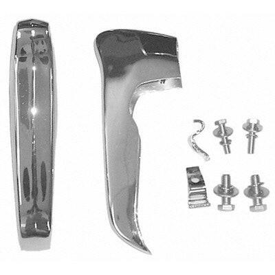 1970 GMC Jimmy BUMPER GUARD FRONT, CHROME, LH/RH PAIR.