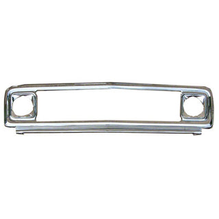 1971-1972 Chevy Blazer GRILLE FRAME, CHROME, STEEL, w/HEAD LIGHT BEZELS - Classic 2 Current Fabrication