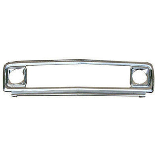 1971-1972 Chevy C/K Pickup GRILLE FRAME, CHROME, STEEL, w/HEAD LIGHT BEZELS.