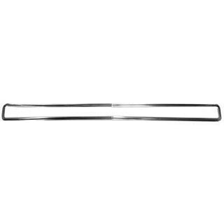 1967-1968 Chevy Suburban GRILLE MOLDING, CHROME, FOR TRUCKS w/CUSTOM TRIM, 2 REQUIRED.